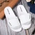 Import Wholesale Customzied Logo Printed Slipper Eva Men Sandals Slides Footwear Plain Blank Slide Sandal from China
