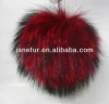 Wholesale Fluffy Keychain Raccoon Fur Pom Pom For Bag Or Car