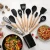 Import Wholesale Fun Bbq Eco Silicone Utensil With Wooden Handles Set Kitchen Cooking Tools from China