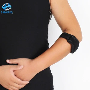 Wholesale High Quality Arm Elbow Support Brace Tennis Elbow Brace with Compression Pad For Sports Safety