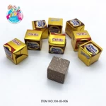 Wholesale High Quality Delicious Cube Chocolate Pressed Tablet Candy