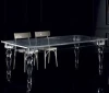 Wholesale High Quality Furniture Transparent Clear Acrylic Wedding Table