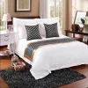 Wholesale home textiles white cotton hotel comforters bedcover bedding sets luxury