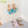 Wholesale hot sale wall-mounted  shoes Storage Rack for home bathroom slippers shelf wall hanging shoe racks