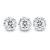 Import wholesale loose gemstone 6.5 mm 1Carat D Color VVS Round Moissanite diamond from China