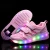 Import Wholesale mesh breathable Flashing wing Led shoes with  Wheel rechargeable Skate Roller Shoes from China