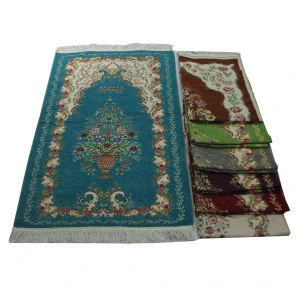 wholesale mosque carpet prayer carpet rug / muslim prayer rug polyester turkey prayer mat