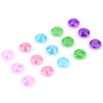 Wholesale multi color synthetic zircon beads loose violet gemstone