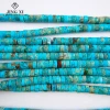 Wholesale Natural  Flat beads Gemstone Loose Beads Emperor Turquoise diy making bracelet necklace