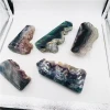 wholesale natural healing green fluorite crystal quartz slice plate for sale for decoration