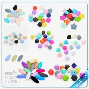 Wholesale new age products 15mm silicone beads