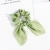Wholesale New Design Long Ribbon Different Solid Colors Velvet Bow Hair Scrunchies for Women rubber band scrunchies hair