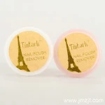 Wholesale non-toxic flower scented nail polish remover pad non-toxic gel nail polish remover cotton pad supplier