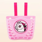 wholesale pink kids bike basket Children Bicycle Parts Children  Cheap Kid Bicycle Bike Basket Mini Cartoon gift baskets