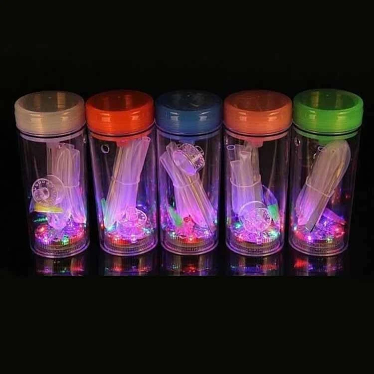 Wholesale Portable LED Hookah Shisha Cup Set Light Up Travel Plastic Car Smoking Cup Hookah