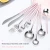 Import Wholesale Portugal Silver Cutlery Set of 9 Stainless Steel Spoon Fork and Knife Set Silverware Set from China
