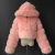 Import Wholesale price and short style faux fur coat with hood crop faux fur coat from China