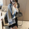 Wholesale Price Soft and Comfortable Fashion Wool Cashmere Solid Color Pashmina Scarf for Autumn and Winter