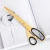 Import Wholesale professional gold beauty cutting tailor scissors from China