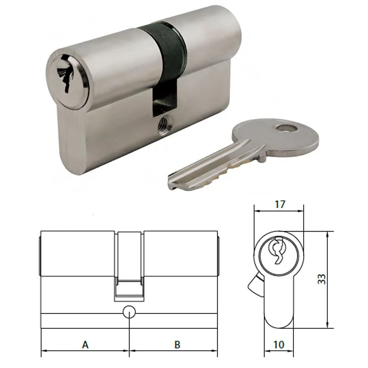 Wholesale Push Security Lock Cylinder Tubular