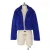 Import wholesale women latest fashion solid jacket short faux fur coat from China