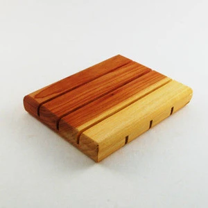 wholesale wooden soap dish unfinished wood soap tray