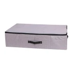 Wholesales Multifunctional Large Capacity With Cover Non-Woven With Handle Clothes Underbed Storage Bag Organizer