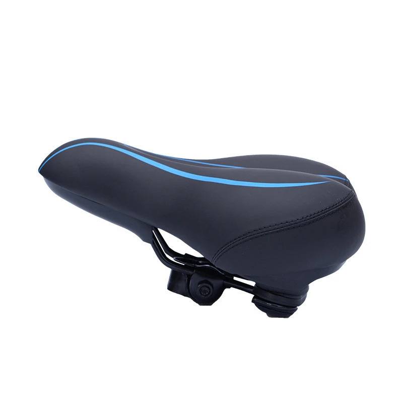 Wide Bicycle Seat Soft Cycling Thick Spone Big Saddle PU Bike Saddle For Cycling Other Bicycle Parts