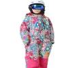 Winter Ski Suit Children Warm Windproof Waterproof Ski Jacket With Pant Ski Suit