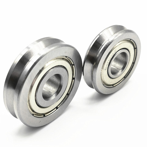 Buy Wire Straightener Guide Wheel Ss19 6mmx19mmx6mm V Grooved Track ...