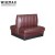 Import WISEMAX FURNITURE Modern Restaurant Sofa Booth Seating Cafe Hotel Furniture Customize Leather Booth Dining Table And Chairs Set from China
