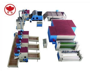 WJM-2 Synthetic Leather Substrate Production Line,Nonwoven Fabric Making Machine