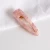 Import Women Fashion Acetic Acid Hair Clips Hair Accessories Elegant Golden Flakes Geometric Hollow Acrylic Hair Clip HP-031 from China