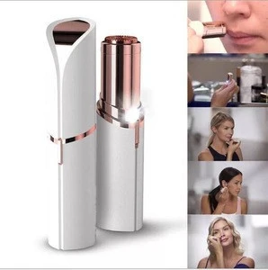 Womens lipstick to remove hair Mini electric face epilator