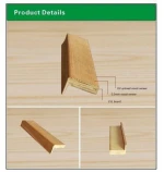 wood decorative ceiling beams moulding for interior decoration