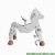 Import Wood intelligence toys mechanical riding horse animal ride on toy from China