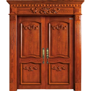 Wood Veneer Door Skin Household Apartment Crown Wooden Door