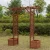 Import Wooden Arch Ornament Garden Pergola with Flower Pot garden arch bridge from China