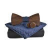 Wooden Handmade Bow Tie Christmas Bow Tie Wooden Suit cufflinks  Party Ties