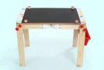 wooden Lifting drawing board 2 in 1 convertible easel accept OEM