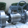 WZLD Forged steel metal seated trunnion mounted ball valve