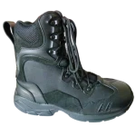 yak shoes army shoes with steel toe plate for construction worker safety rubber leather FT-2118M