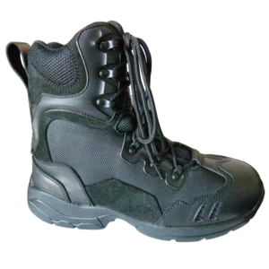 yak shoes army shoes with steel toe plate for construction worker safety rubber leather FT-2118M