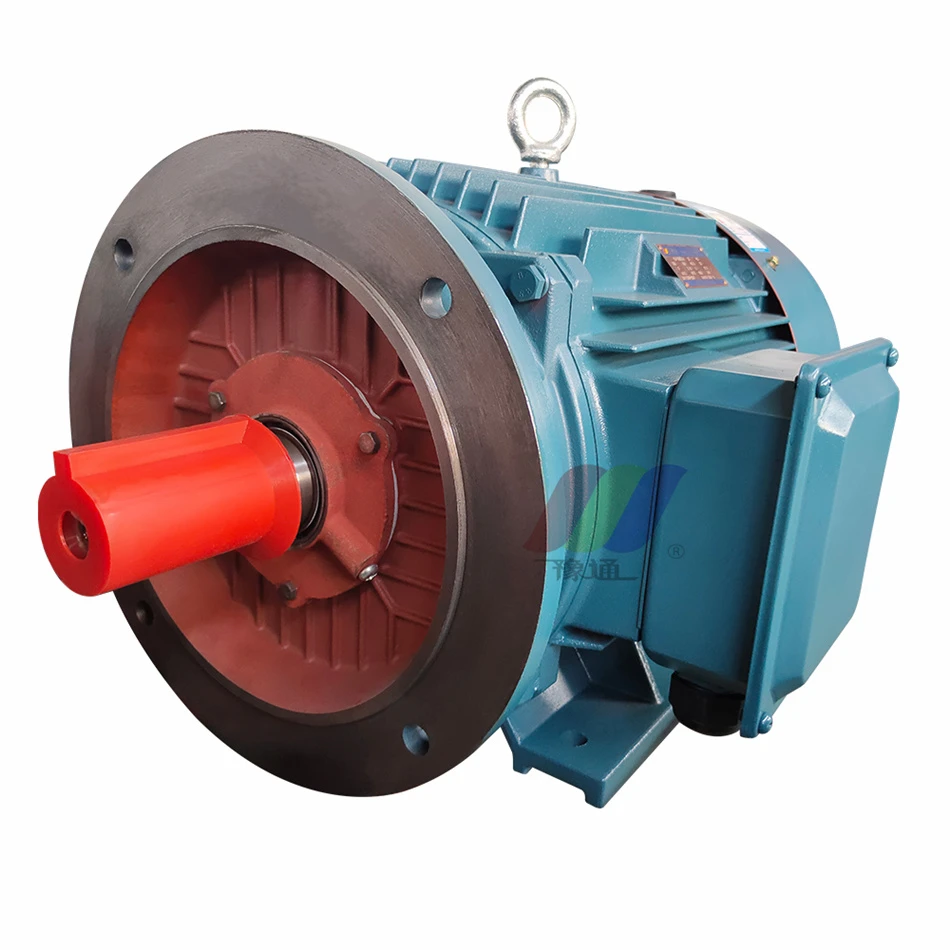 Yutong IE2-112M-4 4KW 5.5HP lower speed cast iron body Asynchronous Motor three-phase ac electric motors