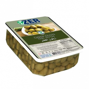 Zer Green Olives 800 gr x 12 Vacuum