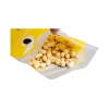 Zipper bag self sealing resealable transparent frosted plastic snack food packaging mylar bag