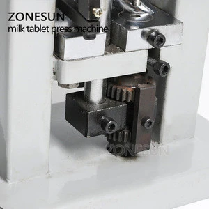 ZONESUN TDP0 Manual Single punch press punch die  Sugar Milk Slice Making Hand-Operated Mini Type Calcium Tablet  Maker Sugar Ta