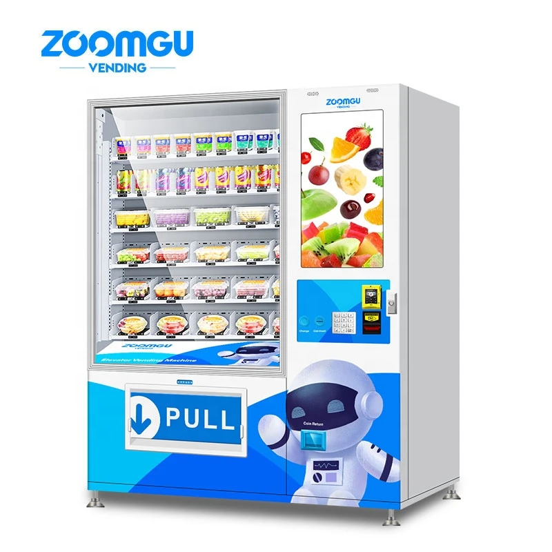 Zoomgu OEM/ODM Hot Sale egg vending machine With Elevator