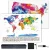 Import ZORAS Custom Your LOGO Scratch Deluxe Map WITH UPS OR BARCODE LABEL FOR FBA from China