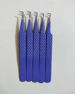 Pink Diamond Fiber Tip Eyelash Extension Tweezer - Volume & Mega Volume